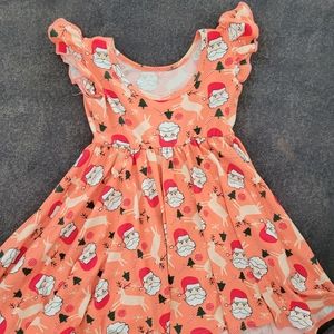 Dot dot smile holiday Christmas dress size 2t